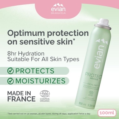 EVIAN Facial Mist Protect Organic Certified 100ml