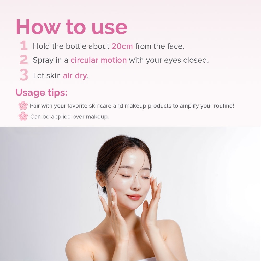 Facial Mist Glow Organic Certified 100ml