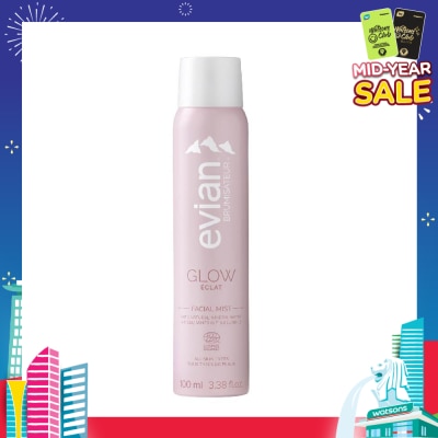 EVIAN Facial Mist Glow Organic Certified 100ml