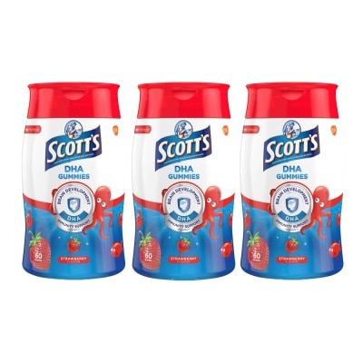 SCOTT'S - DHA Gummies Strawberry Bundle Set 1s