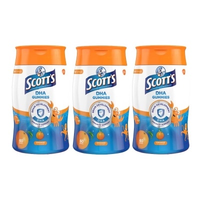 SCOTT'S - DHA Gummies Orange Bundle Set 1s