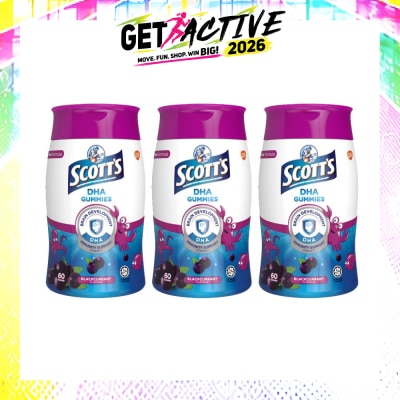 SCOTT'S - DHA Gummies Blackcurrant Flavour Bundle Set 1s image