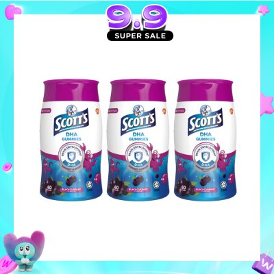SCOTT'S - DHA Gummies Blackcurrant Flavour Bundle Set 1s image