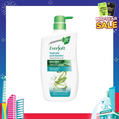 EVERSOFT Beauty Shower Aloe Vera + Vitamin A&E 950g