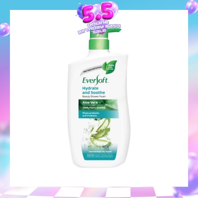 EVERSOFT - Beauty Shower Aloe Vera + Vitamin A&E 950g