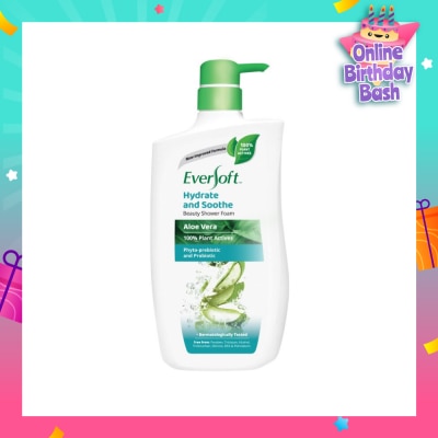 EVERSOFT Beauty Shower Aloe Vera + Vitamin A&E 950g