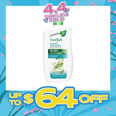 EVERSOFT - Beauty Shower Aloe Vera + Vitamin A&E 950g