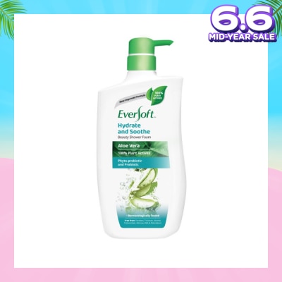 EVERSOFT Beauty Shower Aloe Vera + Vitamin A&E 950g