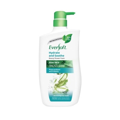 EVERSOFT Beauty Shower Aloe Vera + Vitamin A&E 950g | Body & Hand ...
