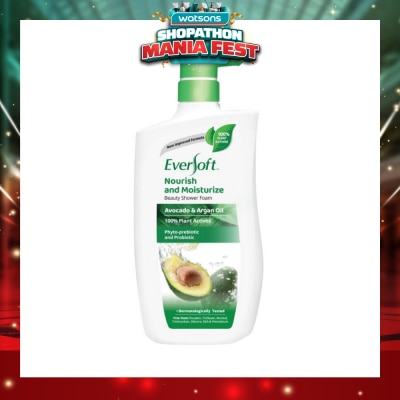 EVERSOFT - Beauty Shower Avocado + Argan Oil 950g