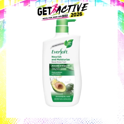 EVERSOFT - Beauty Shower Avocado + Argan Oil 950g image