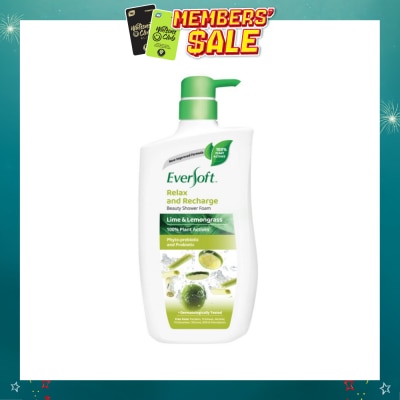 EVERSOFT - Beauty Shower Lime & Lemongrass 950g
