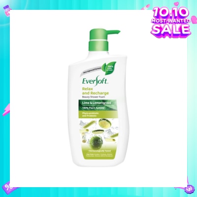 EVERSOFT Beauty Shower Lime & Lemongrass 950g