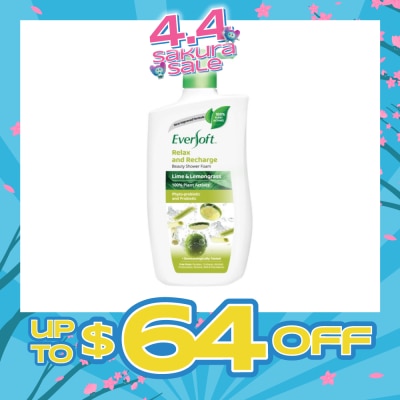 EVERSOFT - Beauty Shower Lime & Lemongrass 950g