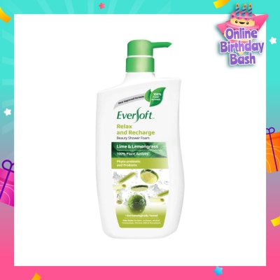 EVERSOFT Beauty Shower Lime & Lemongrass 950g
