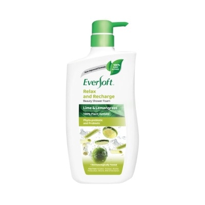 EVERSOFT Beauty Shower Lime & Lemongrass 950g