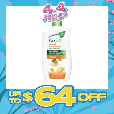 EVERSOFT - Beauty Shower Yuzu & Mint 950g