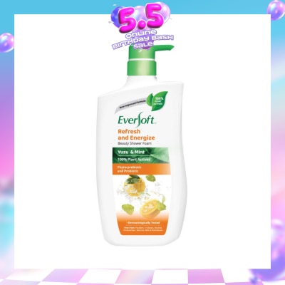 EVERSOFT - Beauty Shower Yuzu & Mint 950g