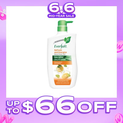 EVERSOFT - Beauty Shower Yuzu & Mint 950g