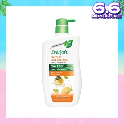 EVERSOFT Beauty Shower Yuzu & Mint 950g