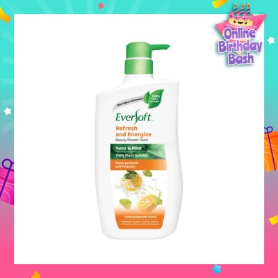 EVERSOFT Beauty Shower Yuzu & Mint 950g