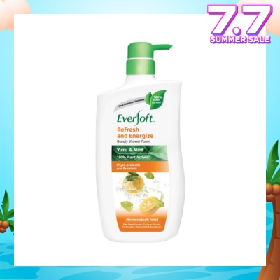 EVERSOFT Beauty Shower Yuzu & Mint 950g