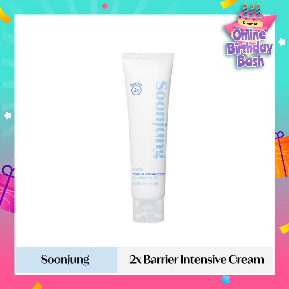 Soonjung 2X Barrier Intensive Cream (For Sensitive, Irritated Skin) 60ml