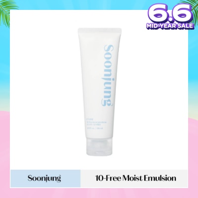 ETUDE Soonjung 10 Free Moist Emulsion (Refreshing & Moisturizing Hypoallergenic Emulsion) 130ml