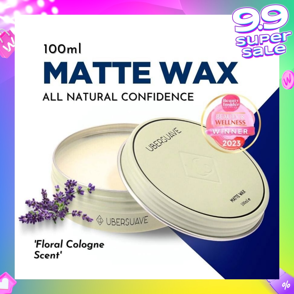 Matte Wax (High Performing, Versatile Hair Wax That Provides A Nice And Natural Matte Finish With Excellent Hold) 100ml