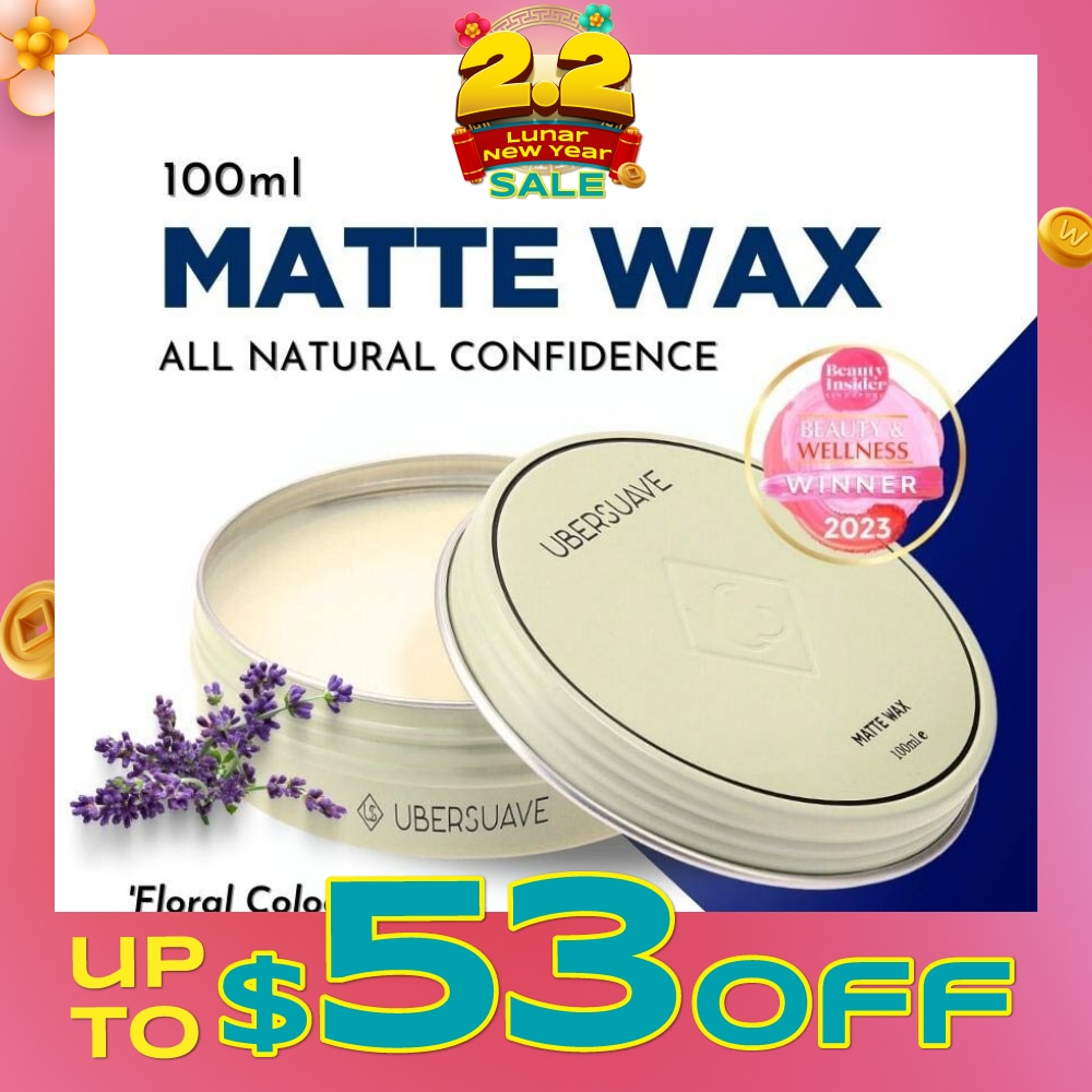 Matte Wax (High Performing, Versatile Hair Wax That Provides A Nice And Natural Matte Finish With Excellent Hold) 100ml