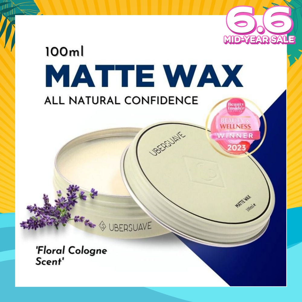 Matte Wax (High Performing, Versatile Hair Wax That Provides A Nice And Natural Matte Finish With Excellent Hold) 100ml