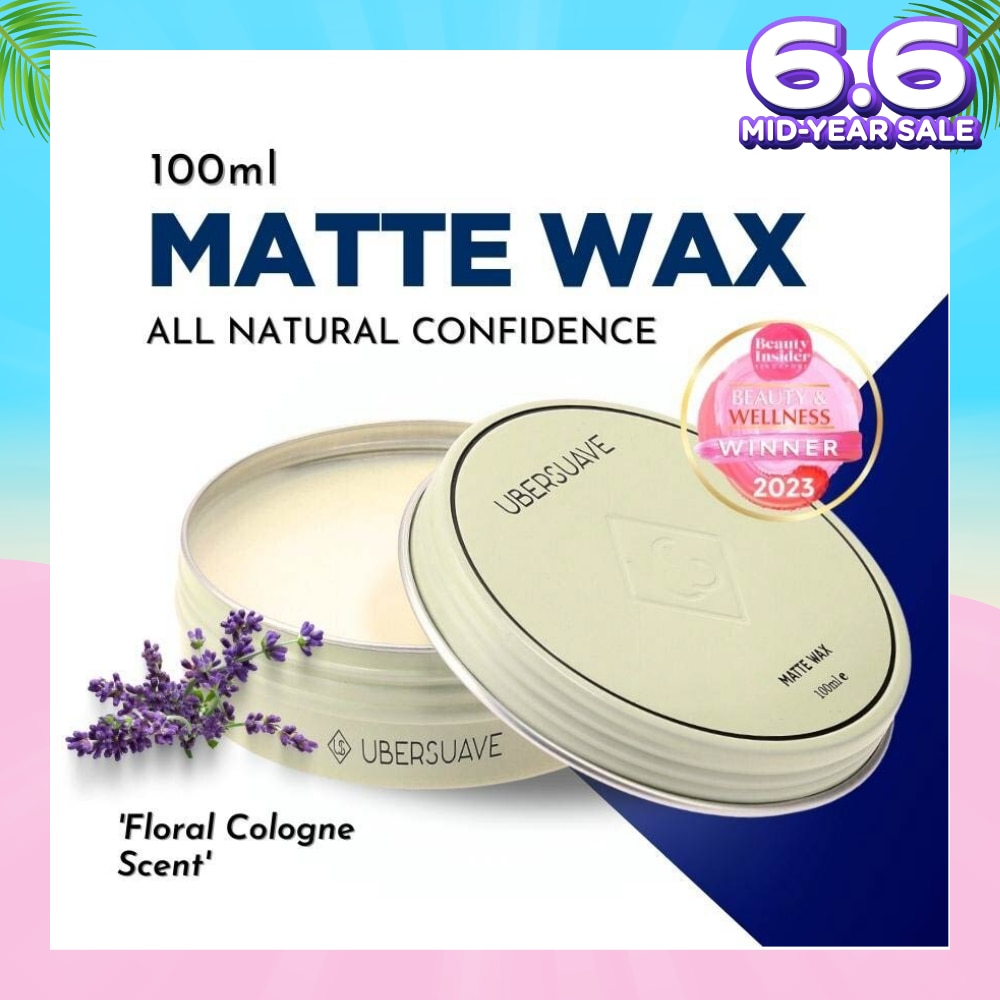 Matte Wax (High Performing, Versatile Hair Wax That Provides A Nice And Natural Matte Finish With Excellent Hold) 100ml