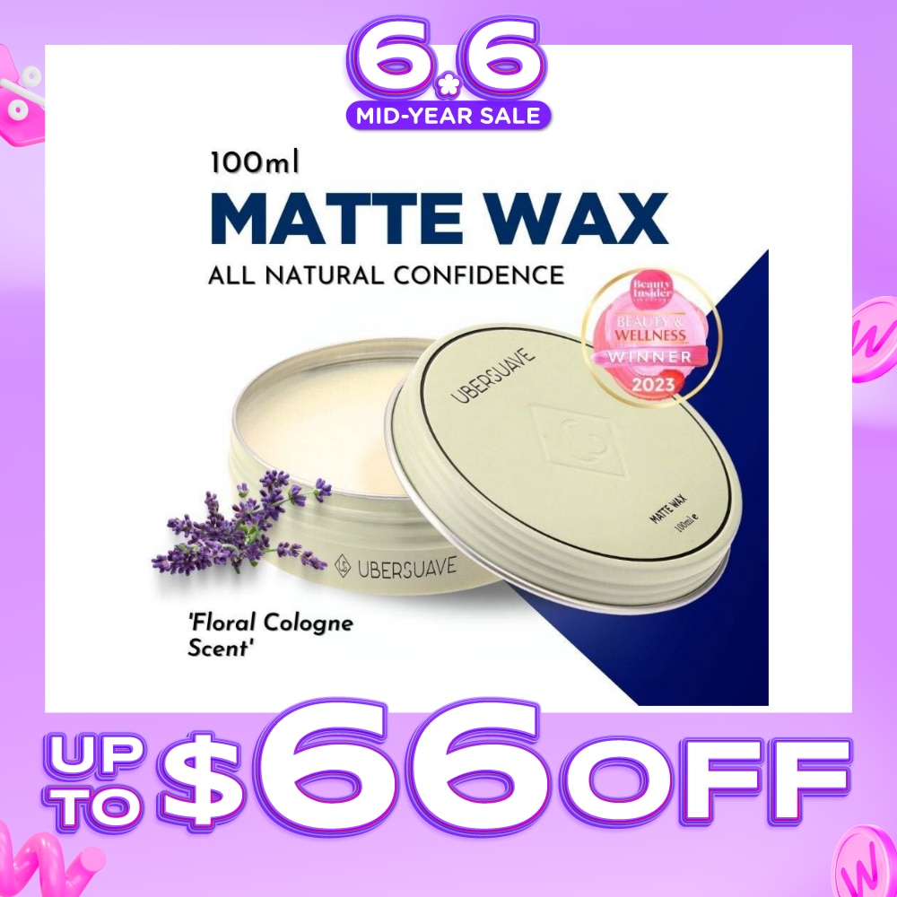 Matte Wax (High Performing, Versatile Hair Wax That Provides A Nice And Natural Matte Finish With Excellent Hold) 100ml