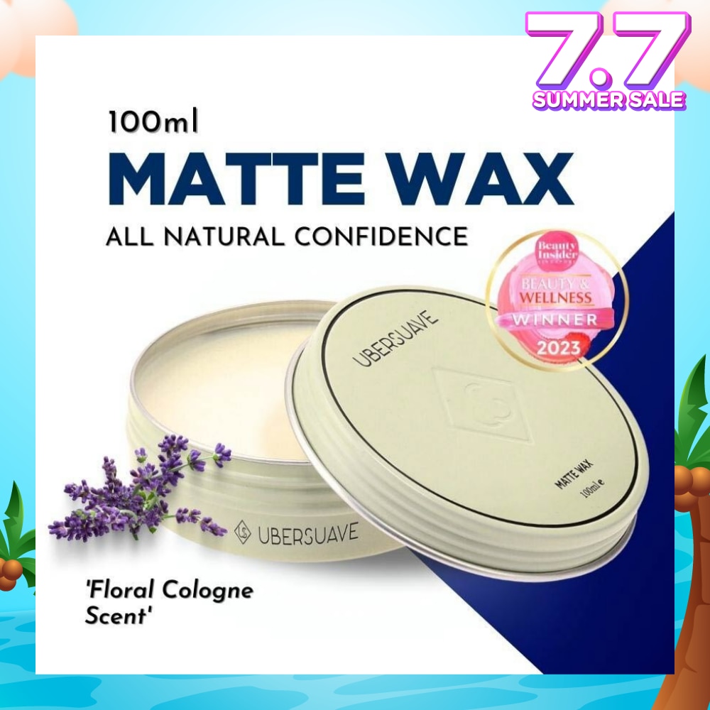 Matte Wax (High Performing, Versatile Hair Wax That Provides A Nice And Natural Matte Finish With Excellent Hold) 100ml