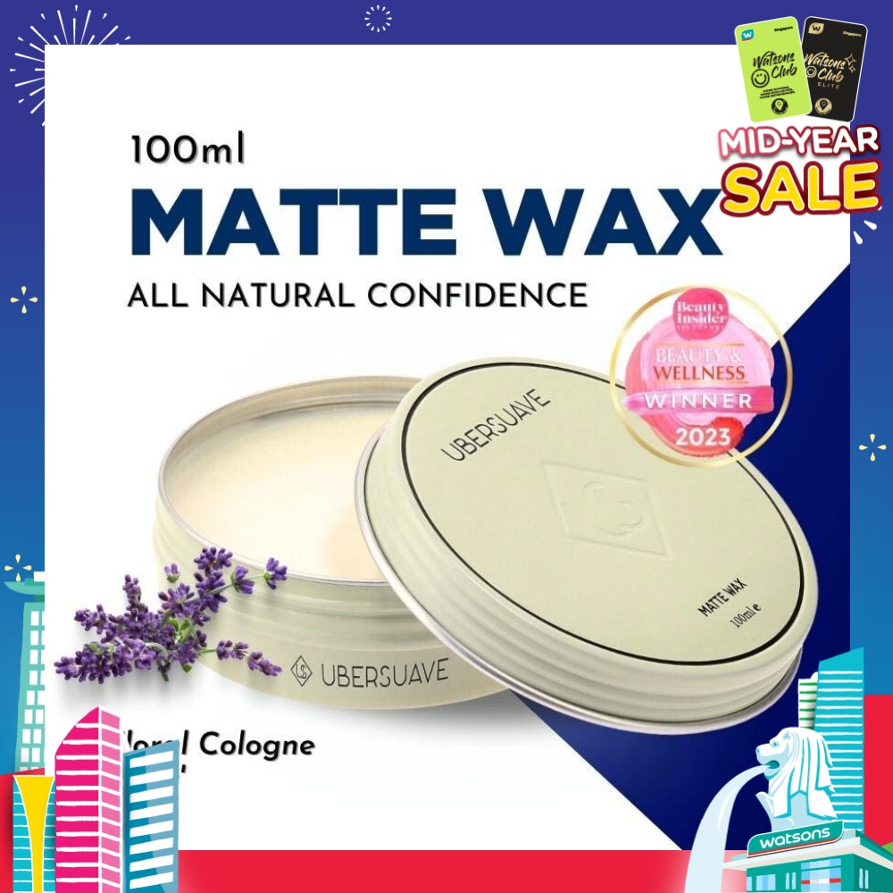 Matte Wax (High Performing, Versatile Hair Wax That Provides A Nice And Natural Matte Finish With Excellent Hold) 100ml