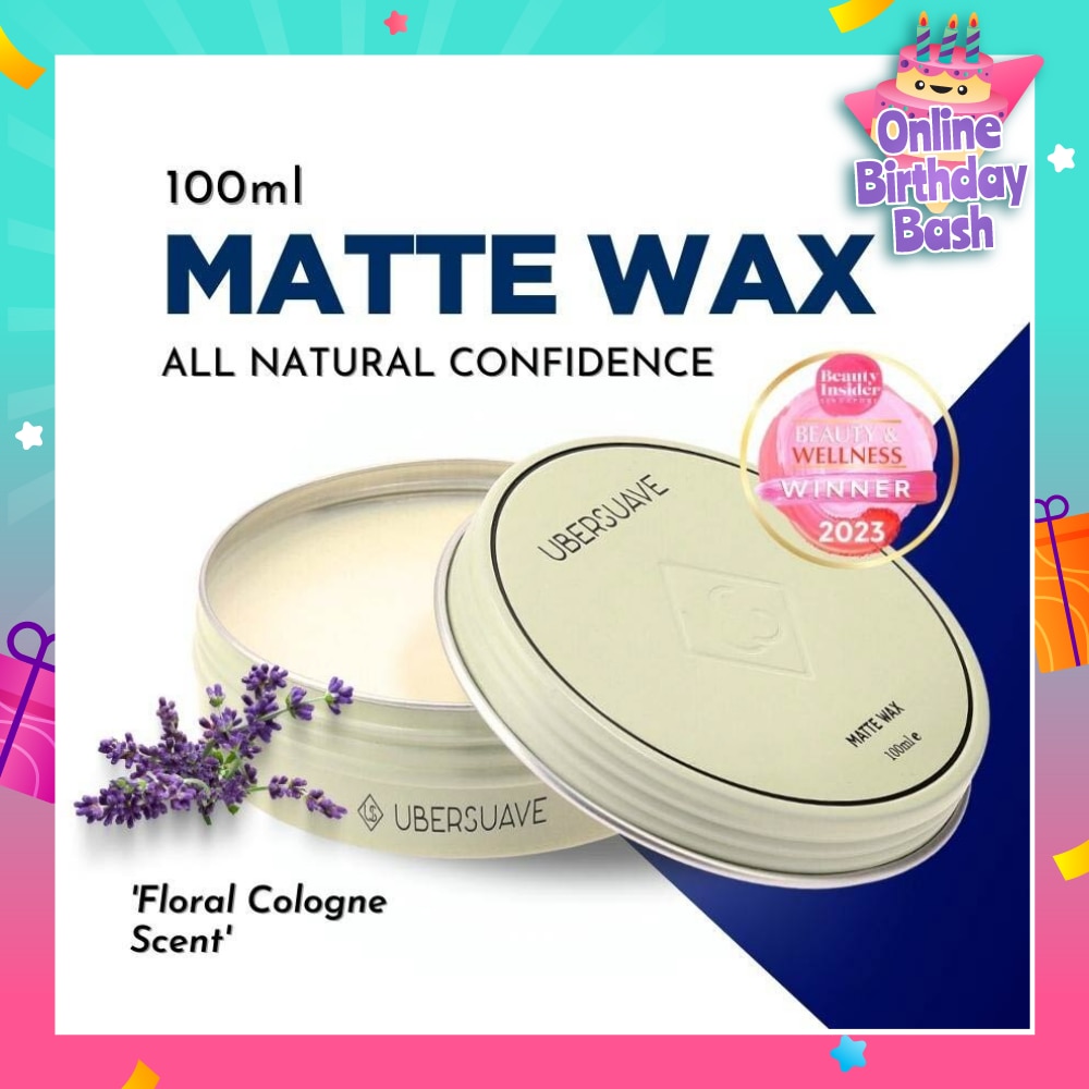 Matte Wax (High Performing, Versatile Hair Wax That Provides A Nice And Natural Matte Finish With Excellent Hold) 100ml