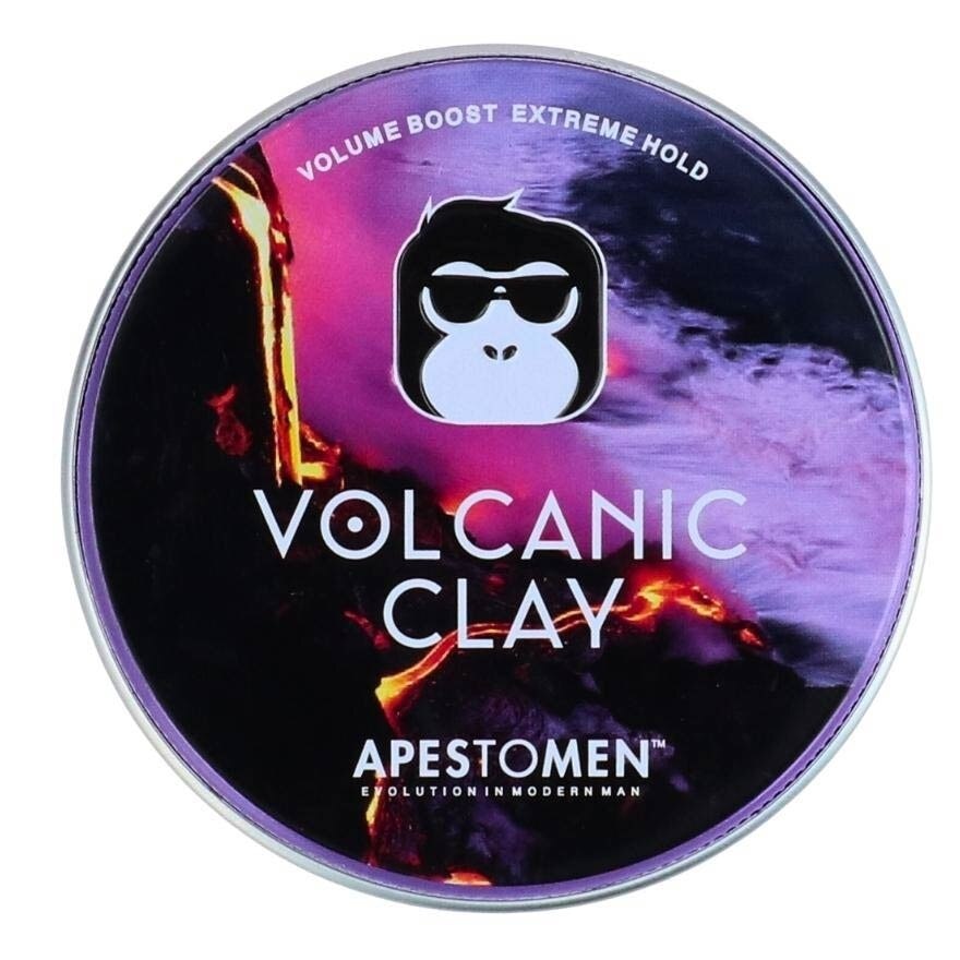 Volcanic Clay (High Performing Clay, Lightly Scented With Bergamot Lemon Lime, With Extreme Hold) 80ml