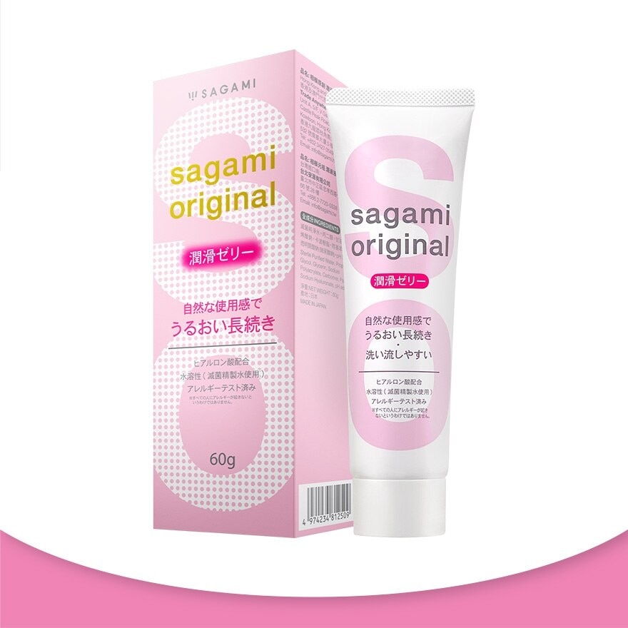 Original Lubricating Gel (Made With Sterile Purified Water And Rich In Hyaluronic Acid To Provide A Long Lasting Lubrication And Natural Feel) 60g