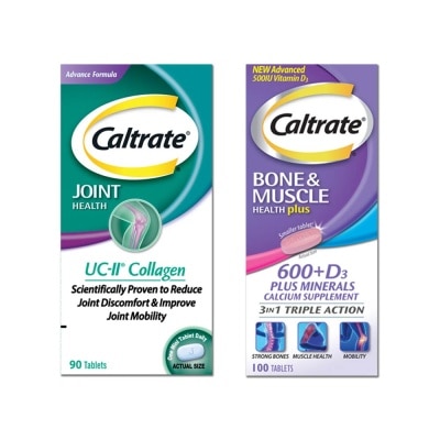 CALTRATE - Joint, Bone & Muscle Health Supplement Tablet Bundle Set 1s