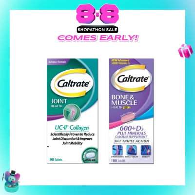 CALTRATE - Joint, Bone & Muscle Health Supplement Tablet Bundle Set 1s
