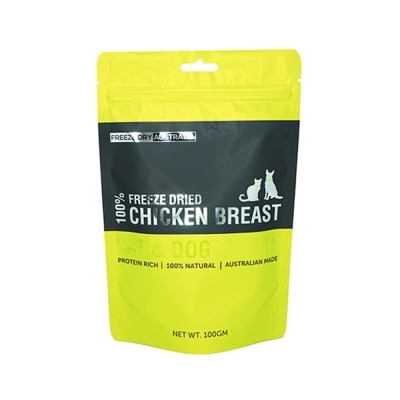 FREEZE DRY AUSTRALIA - Freeze Dried Chicken Breast Cat and Dog Treats 100g image