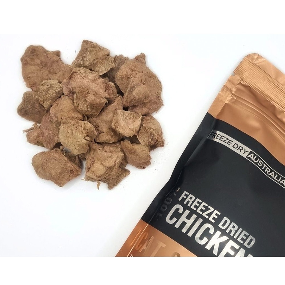 Freeze Dried Chicken Liver Cat and Dog Treats 80g