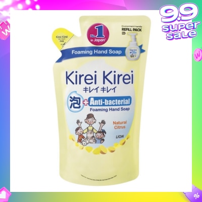KIREI KIREI Anti-Bacterial Foaming Hand Soap Natural Citrus 200ml