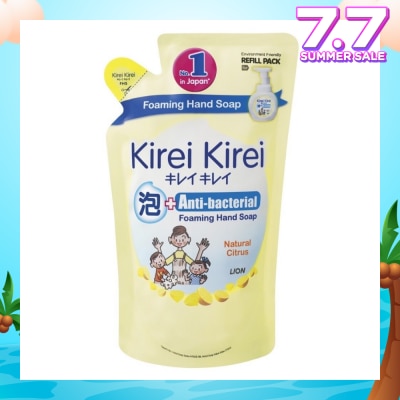 KIREI KIREI Anti-Bacterial Foaming Hand Soap Natural Citrus 200ml