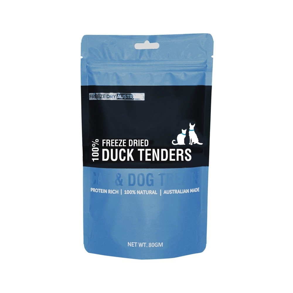 Freeze Dried Duck Tenders Cat and Dog Treats 100g