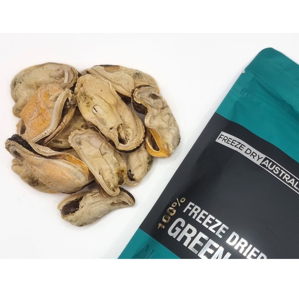 Freeze Dried Green Lip Mussels Cat and Dog Treats 70g image