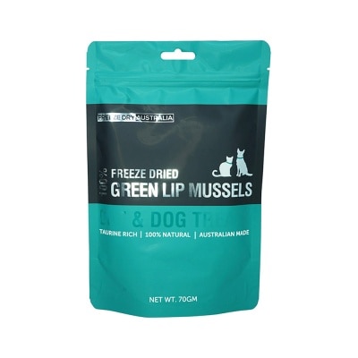 FREEZE DRY AUSTRALIA - Freeze Dried Green Lip Mussels Cat and Dog Treats 70g image