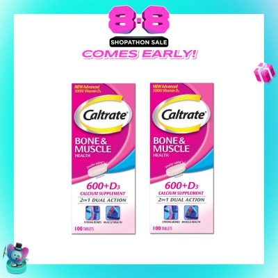 CALTRATE - Bone & Muscle Health Suplement Bundle set 1s
