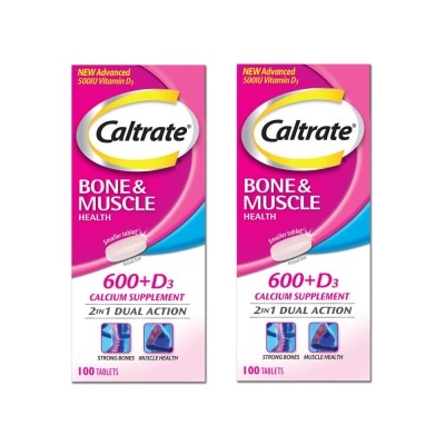 CALTRATE - Bone & Muscle Health Suplement Bundle set 1s