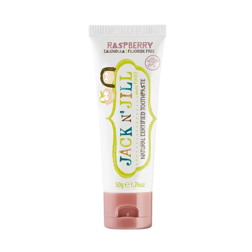 Rasberry Natural Toothpaste (Gentle Removal Of Plaque, Help Soothe Gums,Suitable From 6 Months+) 50g